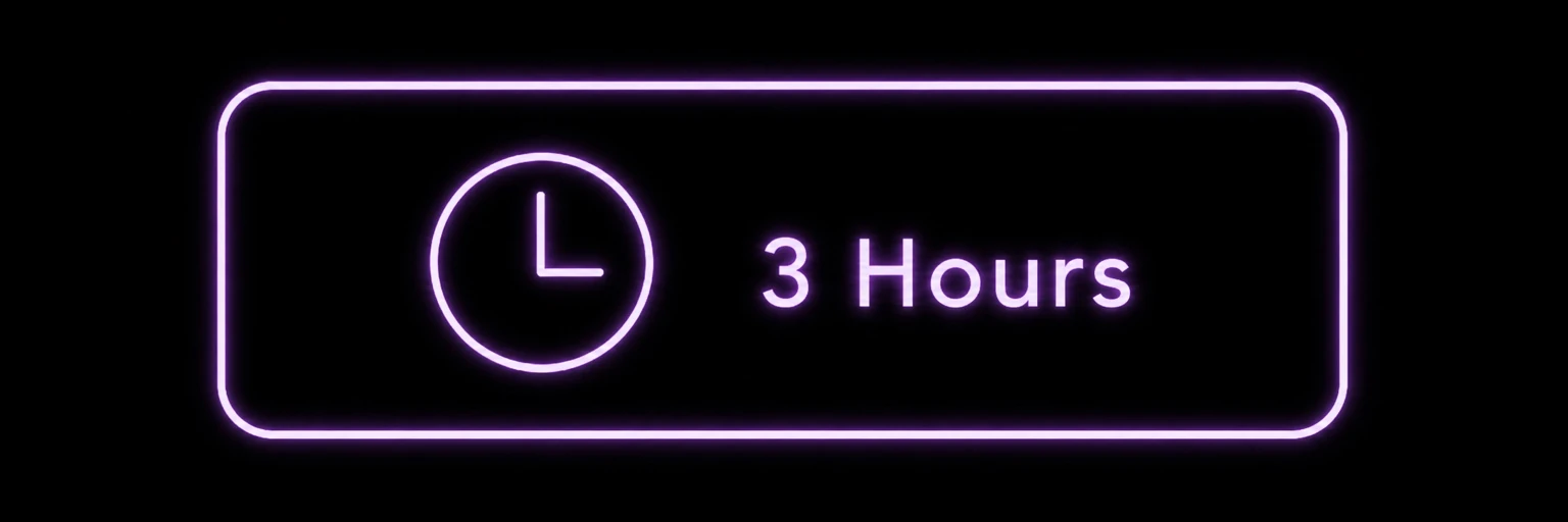 3 Hours